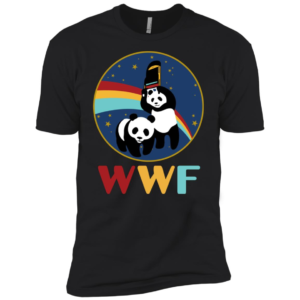 WWF Funny Panda Bear Wrestling Shirt