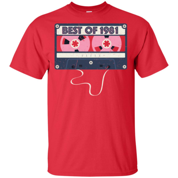 Best Of 1981 Cassette Tape Shirt