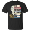 RBG Never Understimate The Power Of A Woman With A Book Shirt