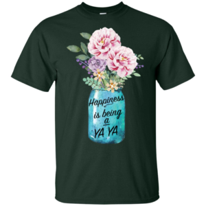 Happiness Is Being YaYa Life Flower Pot Shirt image Happiness Is Being YaYa Life Flower Pot Shirt