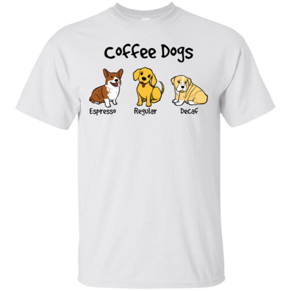 Coffee Dogs Dog Lovers Shirt