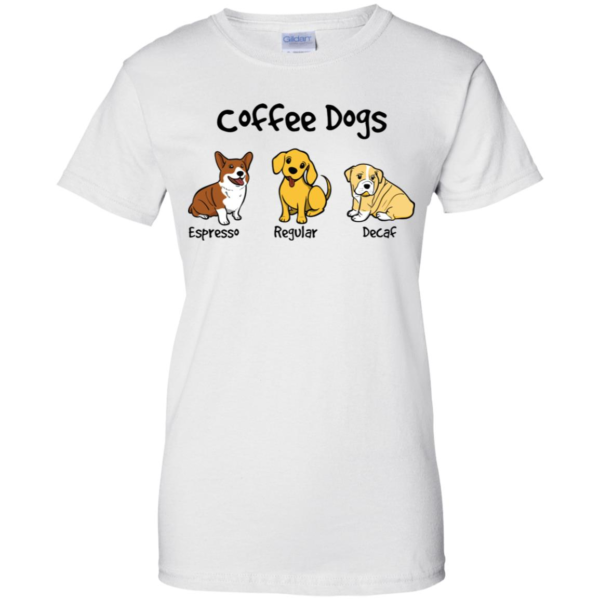 Coffee Dogs Dog Lovers Shirt