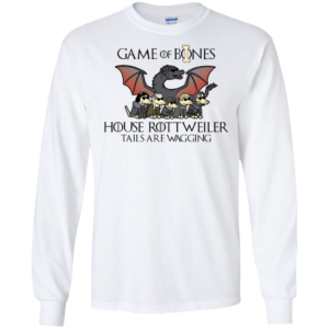 Game Of Bones House Rottweiler Tails Are Wagging Shirt image Game Of Bones House Rottweiler Tails Are Wagging Shirt