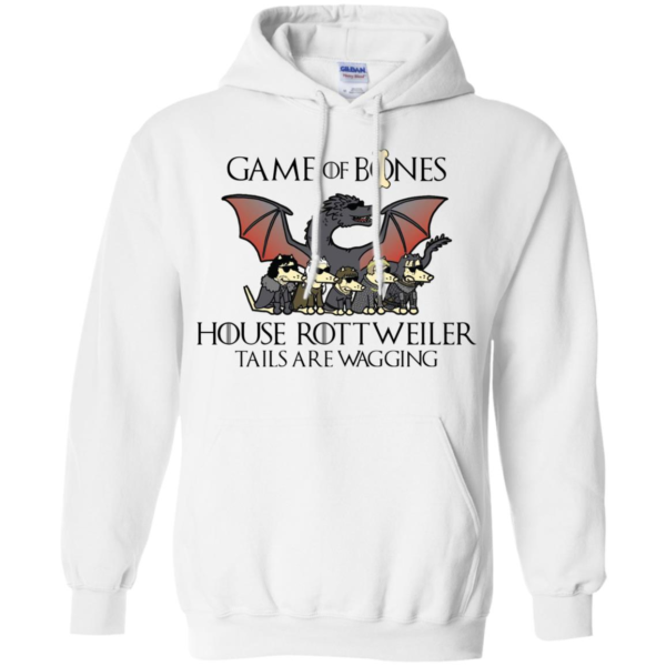 Game Of Bones House Rottweiler Tails Are Wagging Shirt