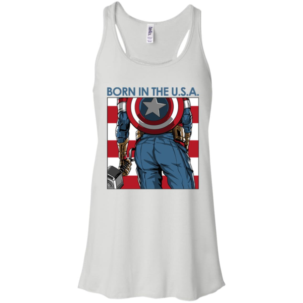 Marvel Captain America Born in The USA Shirt