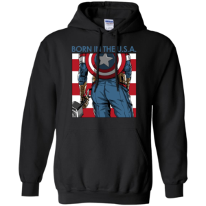 Marvel Captain America Born in The USA Shirt