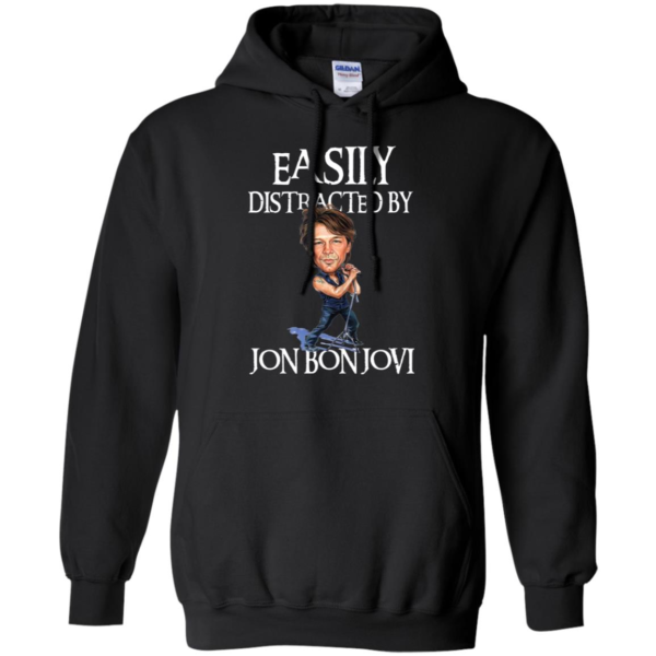 Easily Distracted By Jon Bon Jovi Shirt