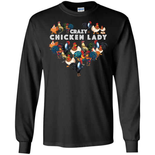 Crazy Chicken Lady Shirt