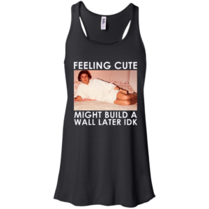 Feeling Cute Might Build a Wall Later Idk Shirt