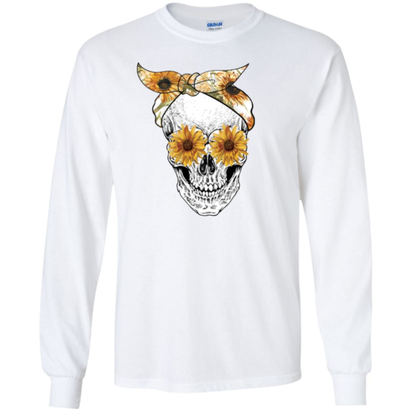 Skull Sunflower Lovers Shirt