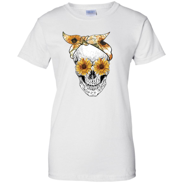 Skull Sunflower Lovers Shirt