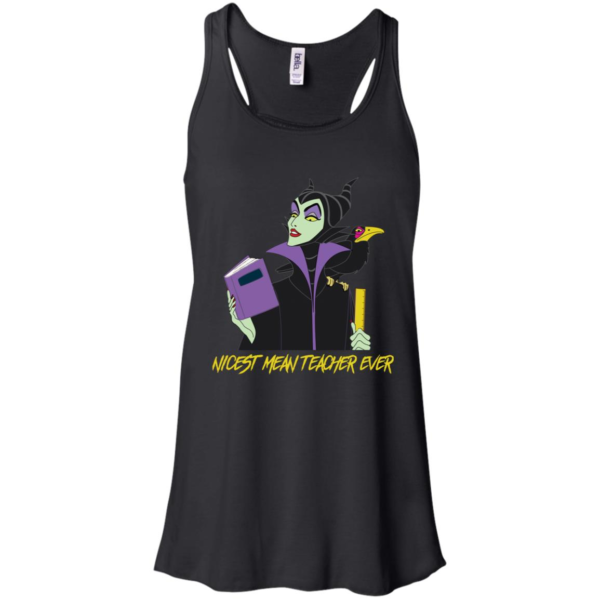 Maleficent Nicest Mean Teacher Ever Shirt