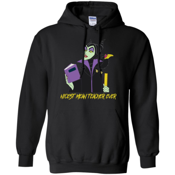 Maleficent Nicest Mean Teacher Ever Shirt