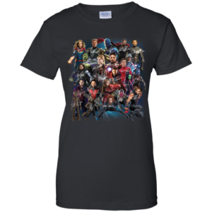 Marvel Avengers Endgame Character All Signature Shirt