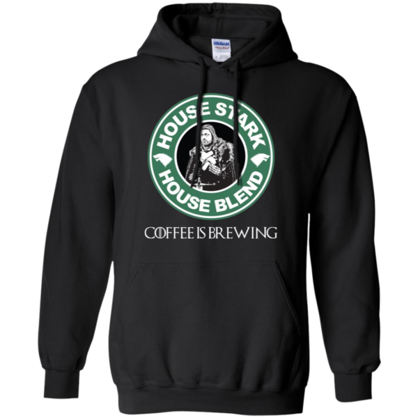 Game Of Thrones House Stark House Blend Starbucks Coffee Is Brewing Shirt