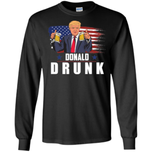 Trump 4th of July Funny Drinking Presidents Donald Drunk Shirt