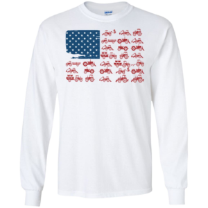 Farmer Tractor American Flag T Shirts, Long Sleeve T Shirts image Farmer Tractor American Flag T Shirts, Long Sleeve T Shirts
