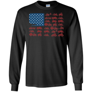 Farmer Tractor American Flag T Shirts, Long Sleeve T Shirts image Farmer Tractor American Flag T Shirts, Long Sleeve T Shirts