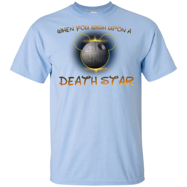 When You Wish Upon A Death Star Mickey Mouse Version Shirt