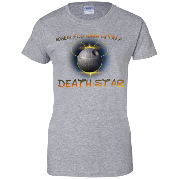 When You Wish Upon A Death Star Mickey Mouse Version Shirt