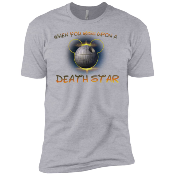 When You Wish Upon A Death Star Mickey Mouse Version Shirt