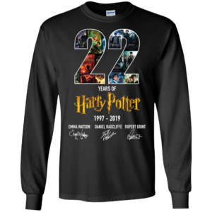 22 Years Of Harry Potter 1997 2019 T shirts, Long Sleeves T shirts