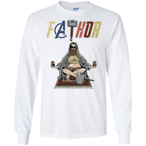 Fathor Funny Thor Yoga T shirts, Long Sleeves T shirts