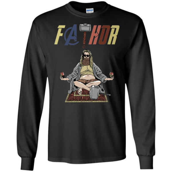 Fathor Funny Thor Yoga T shirts, Long Sleeves T shirts