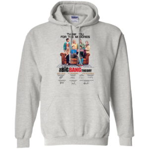 Thank You For The Memories The Big Bang Theory Signature Long Sleeve T shirts, Hoodies