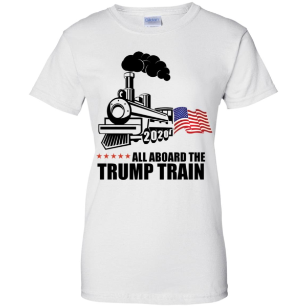 All Aboard the Trump Train 2020 Men’s And Women’s T Shirts