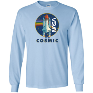 NASA 1981 Cosmic Space Long Sleeve T shirts, Hoodies