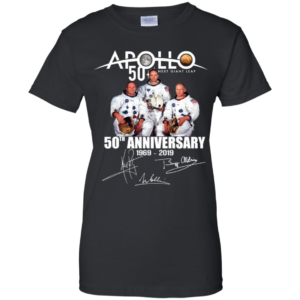 Apollo 11, 50th Anniversary 1969 2019, Moon Landing Signature Men’s And Women’s T Shirts