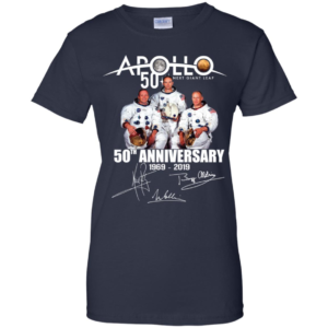 Apollo 11, 50th Anniversary 1969 2019, Moon Landing Signature Men’s And Women’s T Shirts