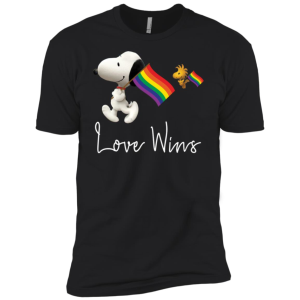 Snoopy Love Wins LGBT Pride Shirt