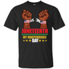 Juneteenth Black History African American Freedom Men’s And Women’s T-Shirts