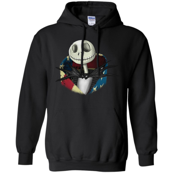 Jack Skellington American Flag Shirt