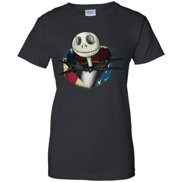 Jack Skellington American Flag Shirt