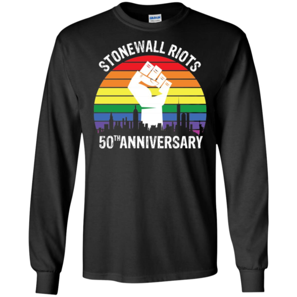 90's Style Stonewall Riots 50th NYC Gay Pride LBGTQ Rights Shirt