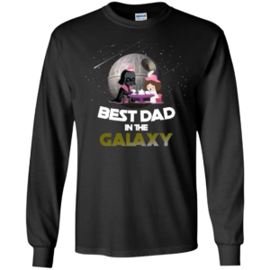 Best Dad In The Galaxy Darth Vader and Leia Star Wars Shirt