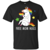 Free Mom Hugs – Unicorn LGBT Pride Shirt