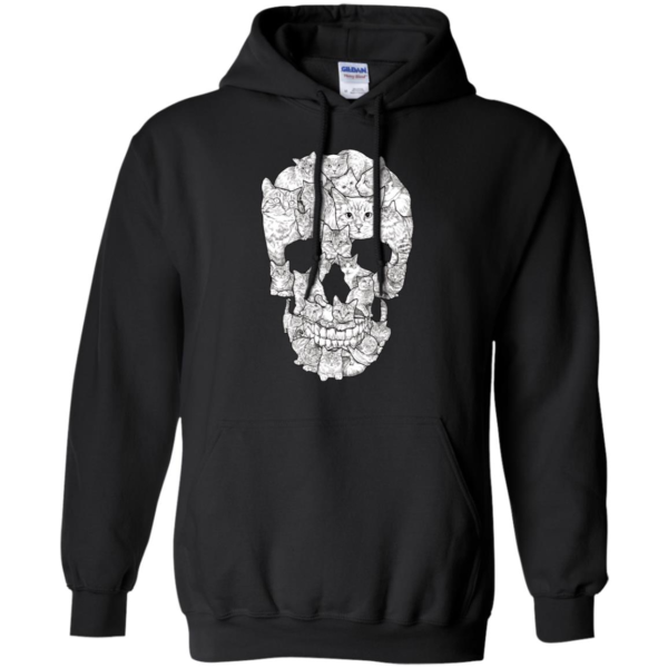 Sketchy Cat Skull Shirt