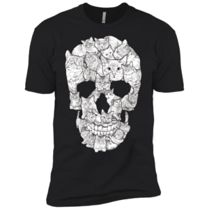Sketchy Cat Skull Shirt