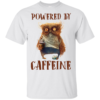 Coffeine Coffe Owl Shirt