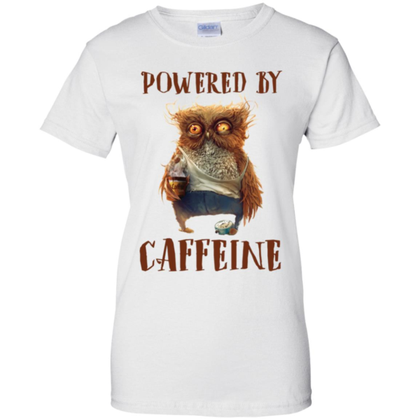 Coffeine Coffe Owl Shirt