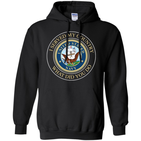 I Served My Country What Did You Do Shirt