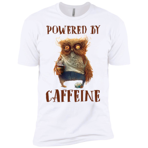Coffeine Coffe Owl Shirt
