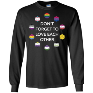 Don't Forget to Love Each Other Shirt image Don't Forget to Love Each Other Shirt