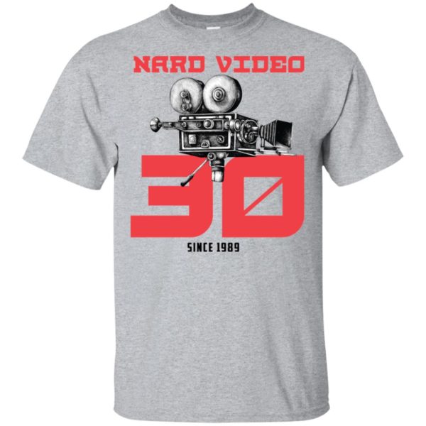 Naro Video Since 1989 Camera Graphic Tee Premium Shirt