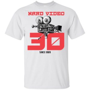 Naro Video Since 1989 Camera Graphic Tee Premium Shirt image Naro Video Since 1989 Camera Graphic Tee Premium Shirt
