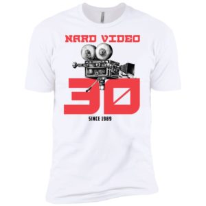 Naro Video Since 1989 Camera Graphic Tee Premium Shirt image Naro Video Since 1989 Camera Graphic Tee Premium Shirt